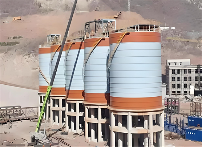 竹溪高架钢板仓